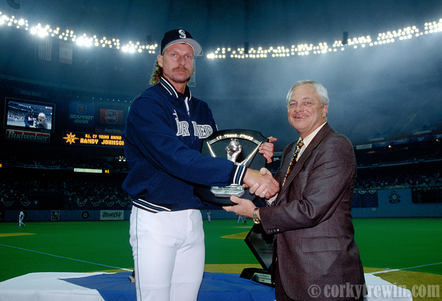 Randy Johnson - 1995 Cy Young Award winner