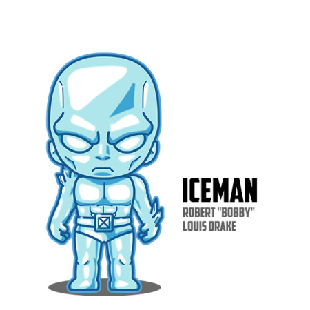 超级英雄图谱 iceman 冰人