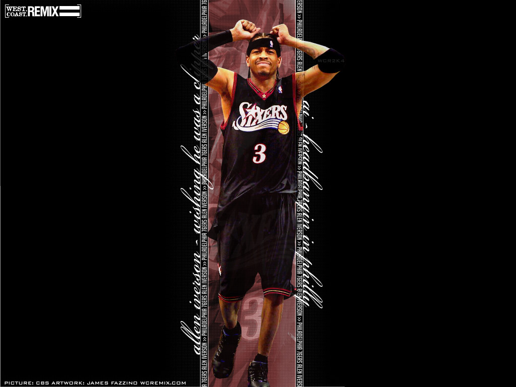 <NBA> 傳奇巨星 ALLEN IVERSON (1996-2013 Philadelphia 76ers) 退休