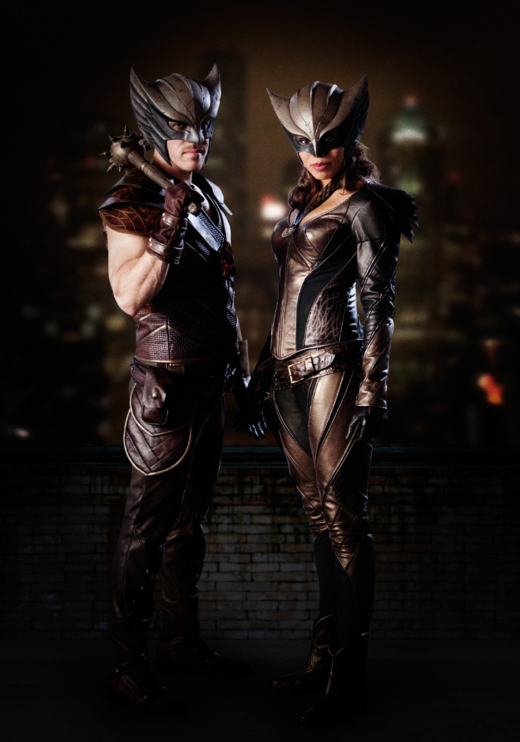 DC's Legends of Tomorrow's Hawkgirl and Hawkman